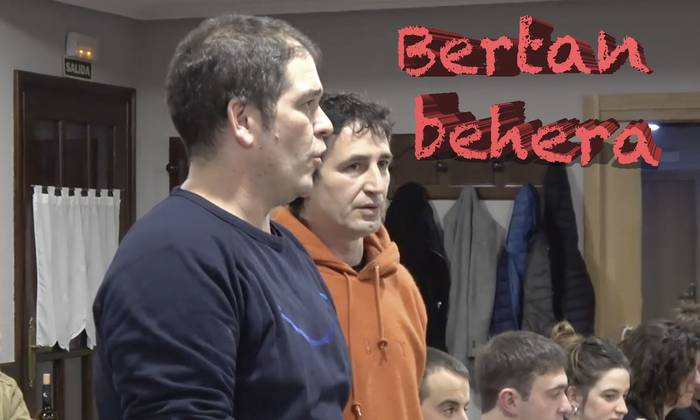 Uztailaren 17rako iragarria zegoen bertso-bazkaria bertan behera utzi dute Iturenen