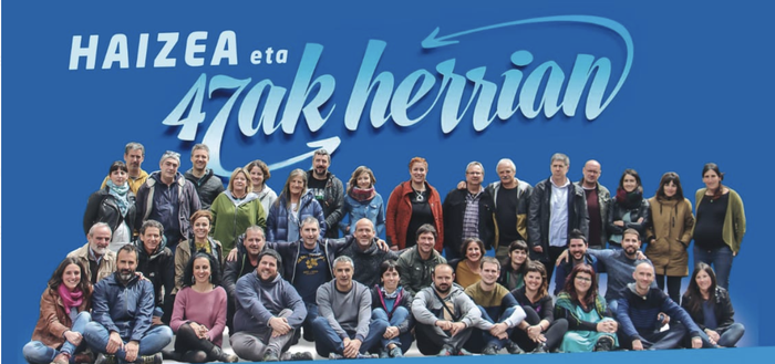 'Haizea eta 47ak herrian' elkartasun afarirako txartelak salgai daude Arantzako ostatuetan eta Lesakako Arranon