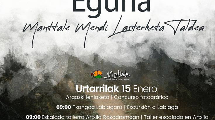 Larunbatean ospatuko den XV. Mendiaren Egunaren berri eman digu Inaki Pikabeak