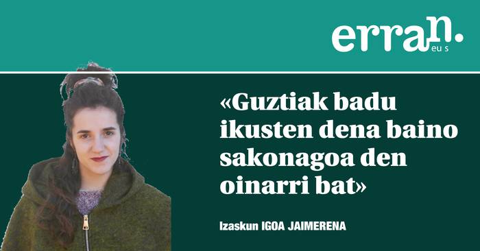 Azpian zein lur, gainean halako bizi