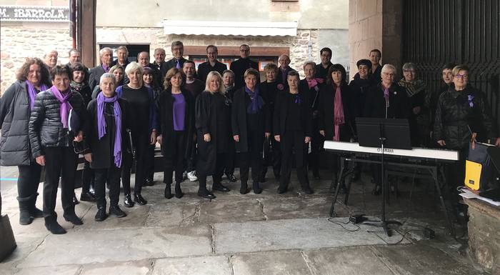 Mendi Abesbatzak Emakumeen Nazioarteko Eguneko kontzertua emanen du larunbatean Donezteben