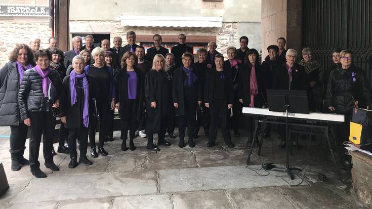 Mendi Abesbatzak Emakumeen Nazioarteko Eguneko kontzertua emanen du larunbatean Donezteben