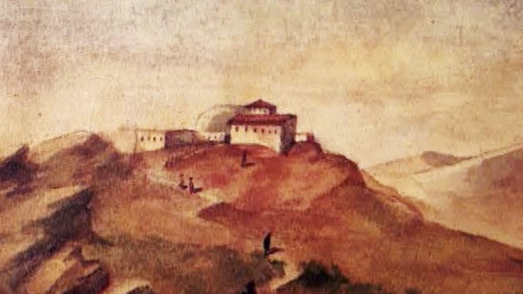 Artxuria, Peña Platako gotorlekua