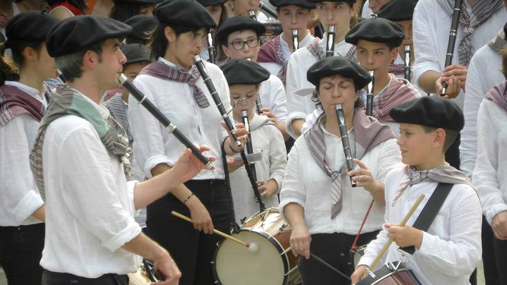 San Fermin eguneko arratsaldeko dantzak