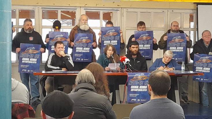 NATO eta EB ez, Euskal Herria antiinperialista leloarekin manifestazioa martxoaren 11n