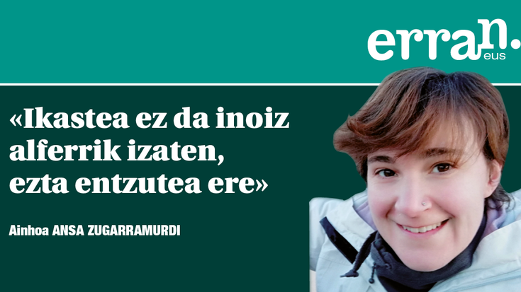Atera dezagun garratzetik gozoena