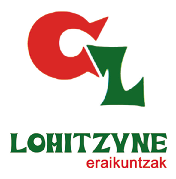 LOHITZUNE-ERAIKUNTZAK logotipoa