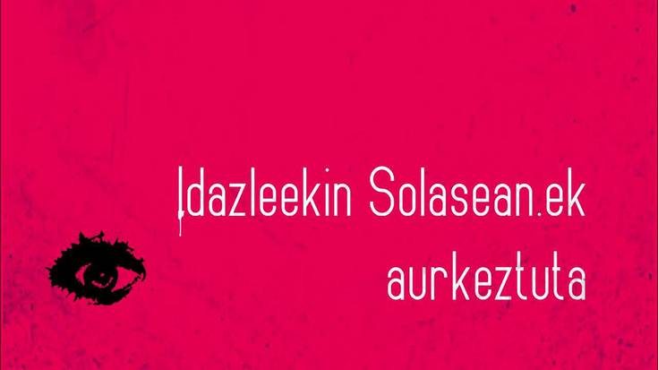 'Hil ala Beltz' bideoa zabaldu dute Euskal Nobela Beltzaren Astearen antolatzaileek