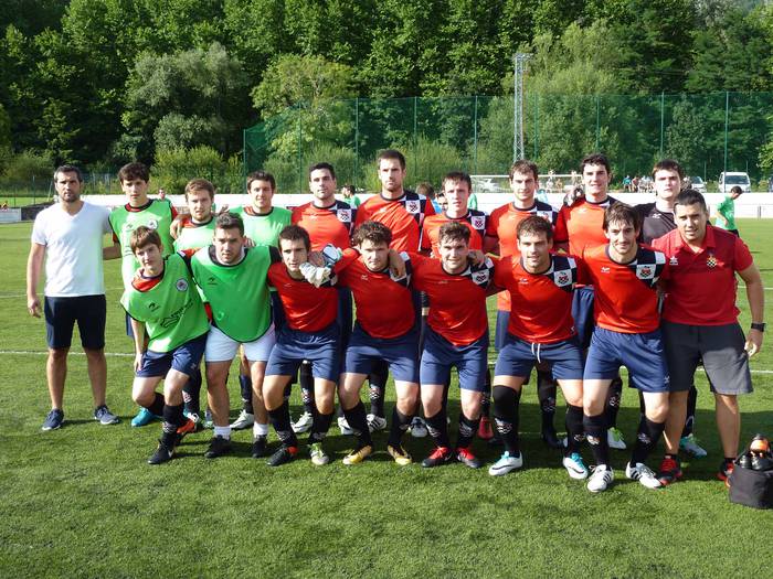 Lau puntu bildu ditu Baztan futbol taldeak asteburuko jardunaldi bikoitzean