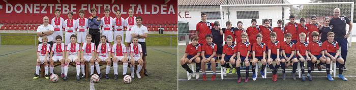 Infantil mailako futbol derbia jokatuko dute Doneztebe eta Baztango infantilek