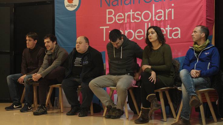 Nafarroako Bertsolari txapelketa Iruritako final laurdena