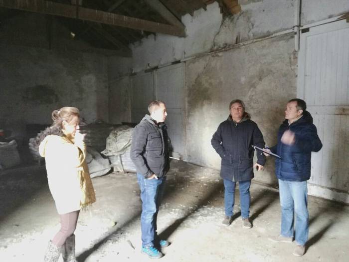 Leitzako geltoki zaharreko biltegia moldatzeko asmoa dute
