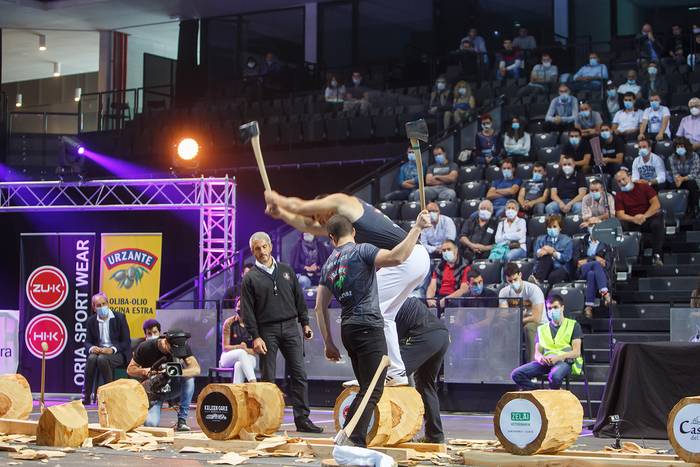 Euskal Herriko aizkolari txapelketa nagusiko finala Navarra Arenan jokatuko da lehen aldiz