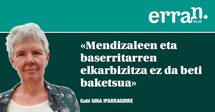 Ikusi mendizaleak, baso eta zelaiak...
