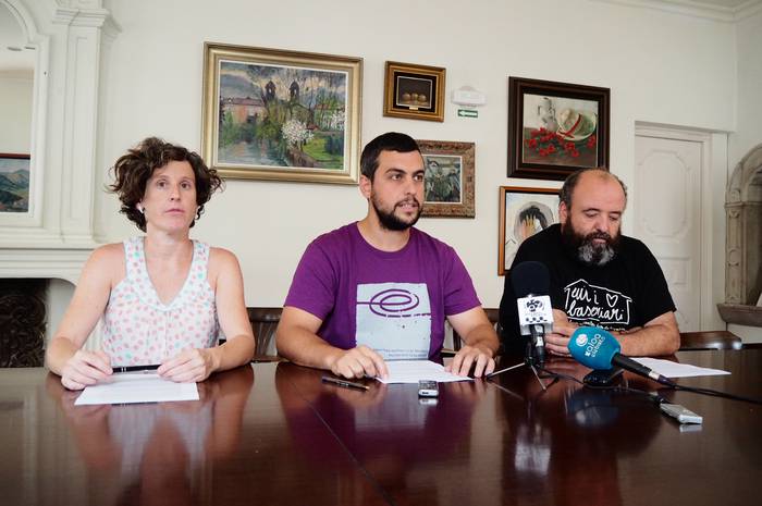 Erdiz Bizirik taldea berriz ere lanean hasi da Magnaren asmoei aurre egiteko