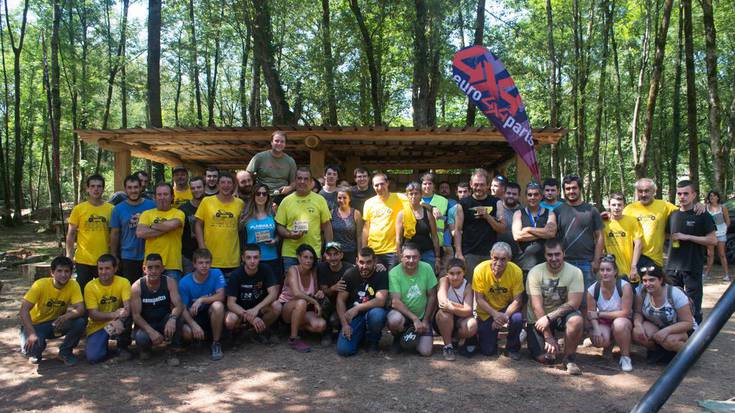Giro ederra izan dute asteburuan Ordokiko 4x4 trialean