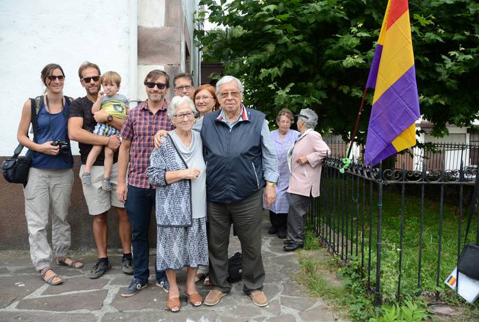 Espainiako gerran erahil zuten Francisco Mulari omenaldia egin diote Oronoz-Mugairin abuztuaren 6an