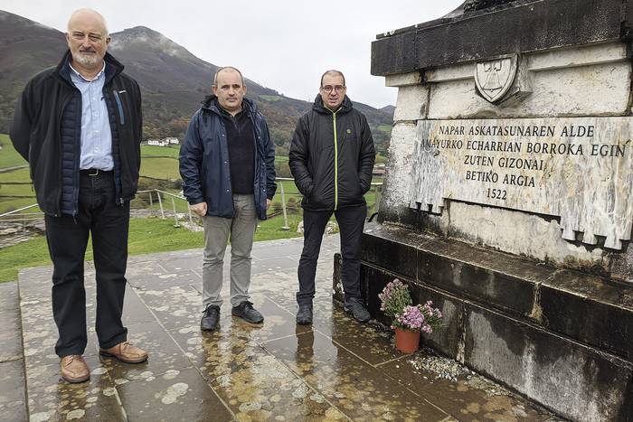 Amaiurko historia gogoan bertze urrats bat