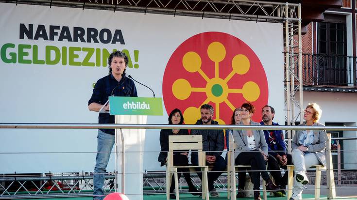 Hauteskundetako ekitaldi nagusia egin du Baztango EH Bilduk