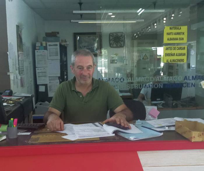 «Eraikuntza bat egiteko beharrezko material guztia dugu Almacon»