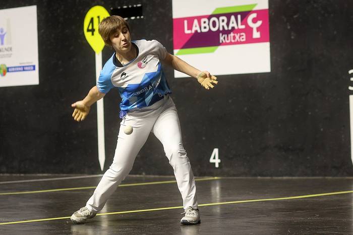 Lau eta erdiko Master Laboral Kutxako finalerdia jokatuko du Goiuri Zabaleta leitzarrak igandean Basaurin