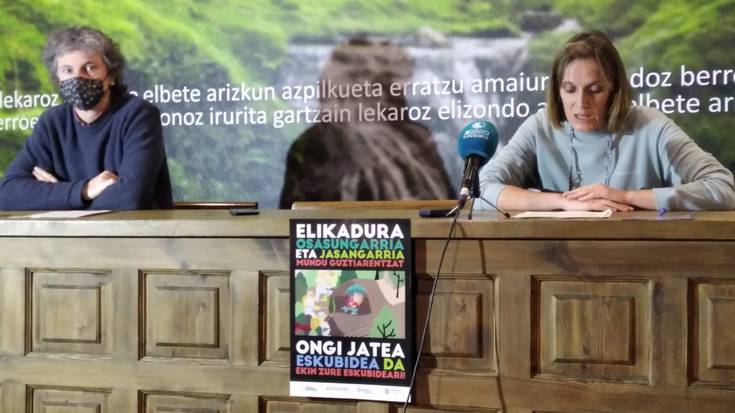 Osasunaren eta elikadura eskubidearen aldeko kanpaina abiatuko du Baztango Udalak