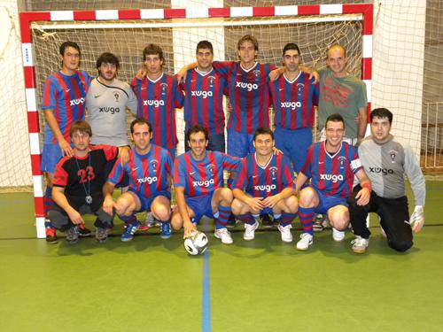 Gure Txokoa areto futbol taldeak igoera faseko txartela lortu du