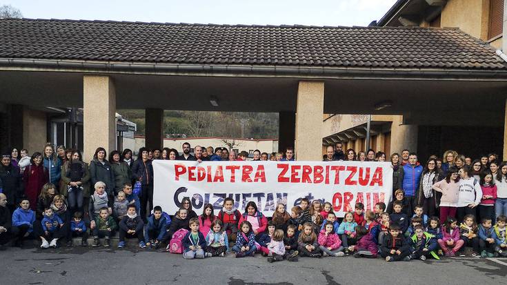 Goizueta eta Aranoko familiek pediatria zerbitzua eskatu dute berriz ere