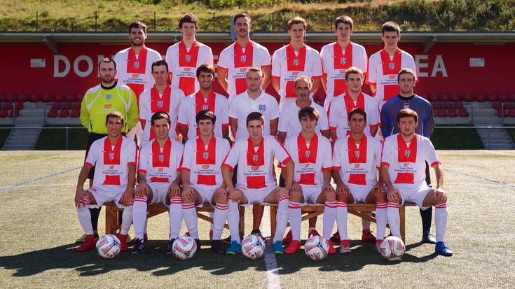 Doneztebe futbol taldeak lanean gogotik