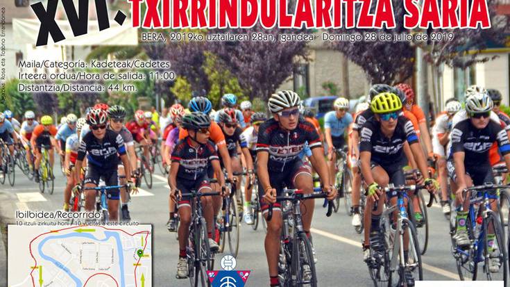 Joseba Lasarterekin, XVI. txirrindulari kadeteentzako probari buruz
