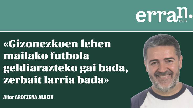 Zerbait larria gertatzen ari da