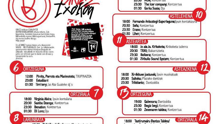 40 ikuskizun baino gehiago eskainiko ditu Tantirumairu Ikastolaren Oinez Txokoak Iruñeko San Ferminetan