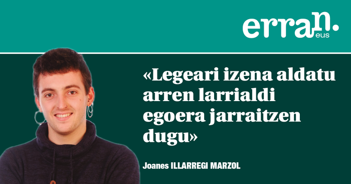 Larrialdi egoeran gaude