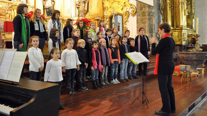 Haur eta gazte musikarien topaketa Iruritan larunbatean