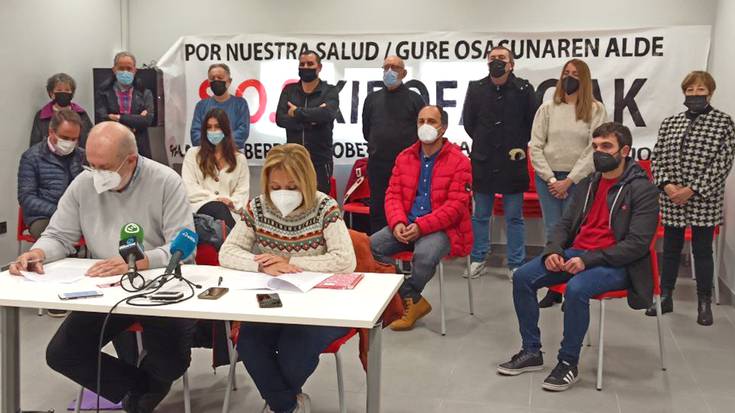 Bidasoa Ospitaleko bloke kirurgikoa berritzeko «esleipen oro geldiarazteko» eskatu du Osasun Bidasoa plataformak