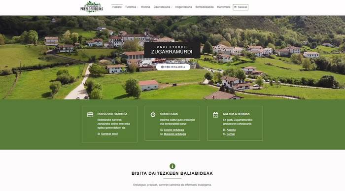 Toki erakunde batek bultzatutako lehen webgune turistiko inklusiboa estreinatu du Zugarramurdik