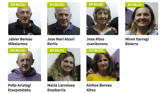 Parte-hartzea 15 puntu jaitsi bada ere babes zabala jaso du EH Bilduk Iturenen