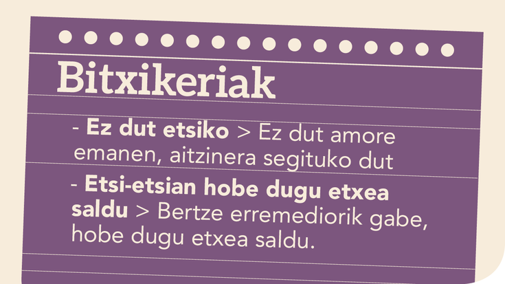 Ez dut etsiko!