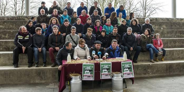 Esne sektorearen defentsan manifestazioa eginen dute apirilaren 1ean Elizondon