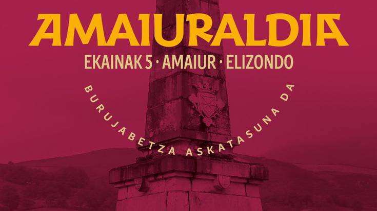 Ekainaren 5ean Amaiuraldia!