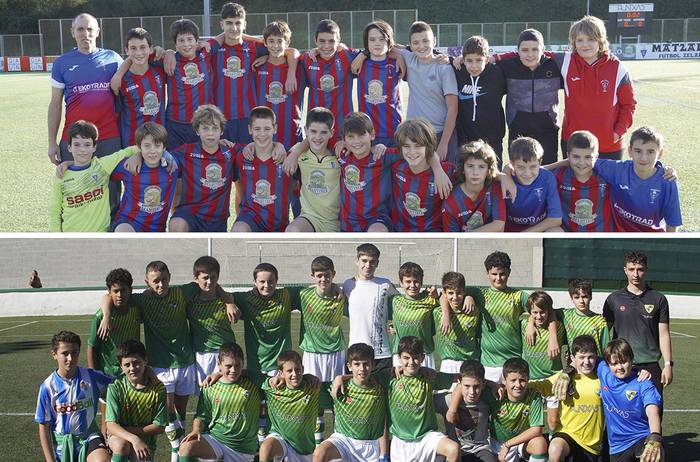 Gure Txokoa eta Beti Gazteko mutiko infantilak aurrez aurre izanen dira kopako final laurdenetan