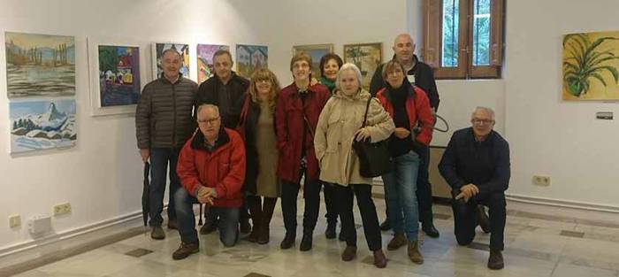 'Pinturan barrena paseatzen' talde-erakusketa Bertizen ikusgai, abenduaren 7ra bitarte