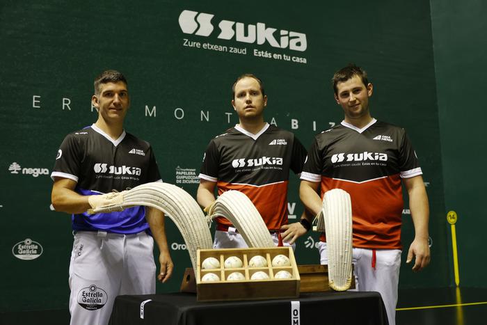 San Fermin txapelketako B mailako finalean lehiatuko dira gaur Oskar Urrutia saldiastarra eta Aritz Zubiri goizuetarra