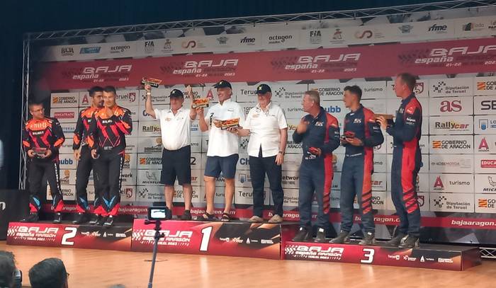 Baja Aragón rally entzutetsua irabazi du Javier Mariezkurrena doneztebarrak kamioiarekin