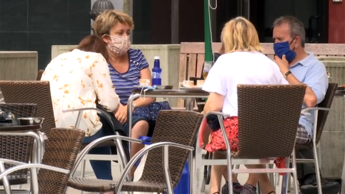 Distantzia mantentzen ez denean maskara erabili beharko da Hego Euskal Herrian