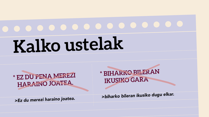 *Ez du pena merezi haraino joatea > ez du merezi haraino joatea