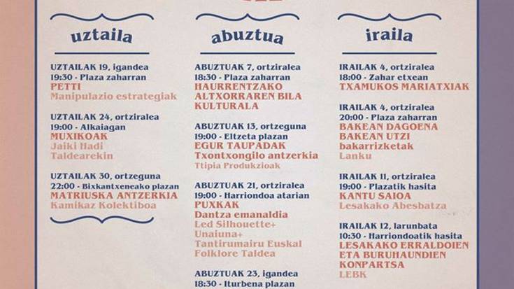 Udako Zikloaren aitzakian Iban Garrorekin egon gara gaur