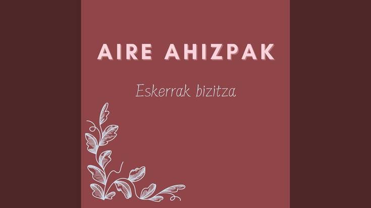 'Eskerrak bizitza' lanari buruz elean