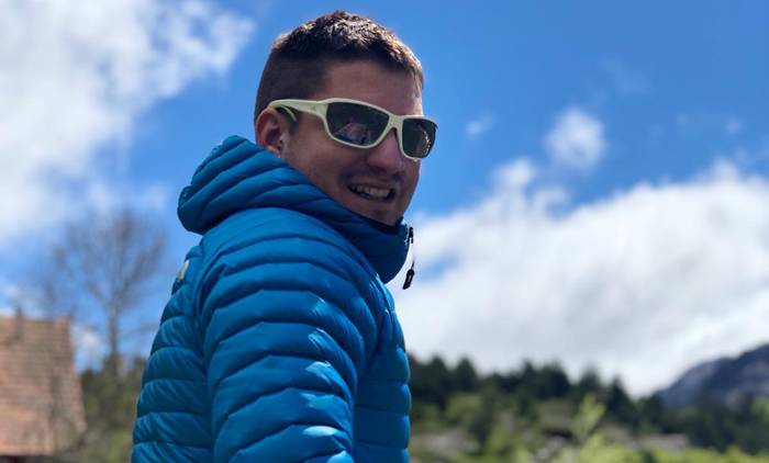 Alyme elkarteari laguntzeko GR-11 ibilbideko 17 etapa eginen ditu Ibai Iturria beratarrak