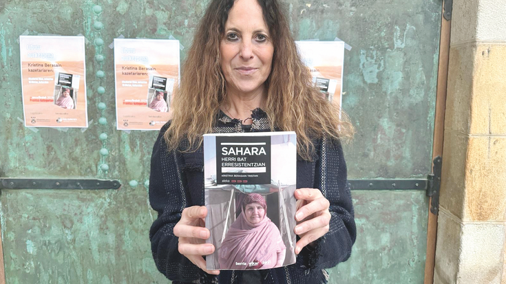 'Sahara, herri bat erresistentzian' liburuaz mintzatuko da Kristina Berasain ortziralean Elizondon